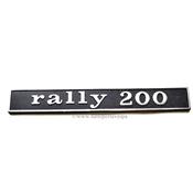 Logo Vespa arrire Rally 200