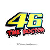 Stickers 46 Rossi Doctor