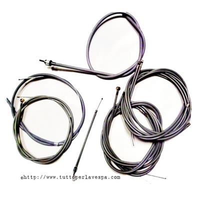 set de cable complet pour vespa 50-90-125/ET3