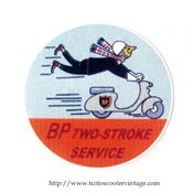 Stickers autocollant BP TWO -STROKE service