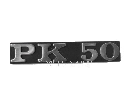 RMS Emblem Logo Cascade – 120x18mm, 2 Pins, 60mm Hole Gap, For Vespa PK 50 S (142720980)
