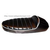 Selle Racing vespa 50 125 Primavera/ET3 noir liseret blanc