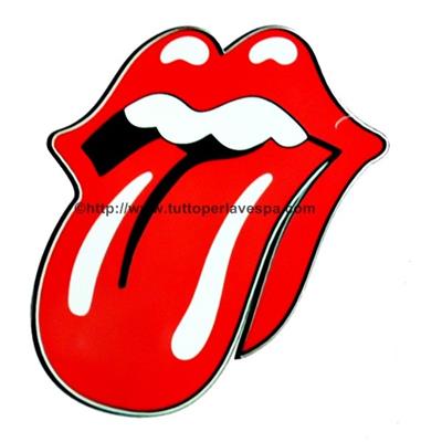 Sticker Bouche Rolling Stones