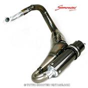 Pot chappement Racing Simonini carbonne vespa 125 Primavera /ET3