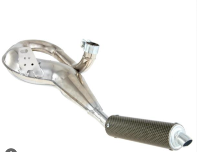 Pot échappement Simonini chromé cartouche carbone