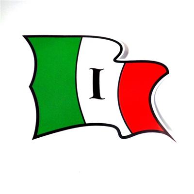 Stickers autocollant Drapeau Italie