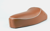 Selle brune monoplace vespa 50-125