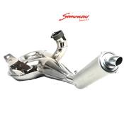 Pot d'échappement chrome SIMONINI vespa PX 125 150