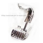 Pot d'chappement chrome 50 Spcial et vespa 50 L