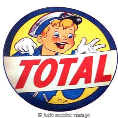 Stickers vintage Total enfant