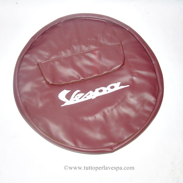 Cache Roue De Secours Pour Vespa PX 125, 150, 200, E - Protection Anti-poussière Et Esthétique