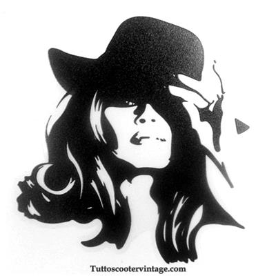 Stickers BRIGITTE BARDOT CHAPEAU