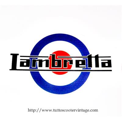 Stickers autocollant Lambretta cible