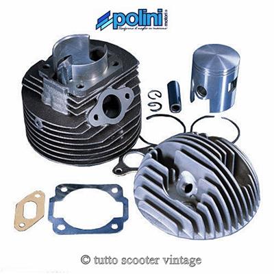 Kit cylindre POLINI 130 CC vespa 125 PK,125 Primevera /ET3