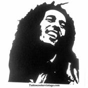 Stickers vintage Bob MARLEY