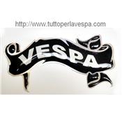 Stickers en relief Vespa noir