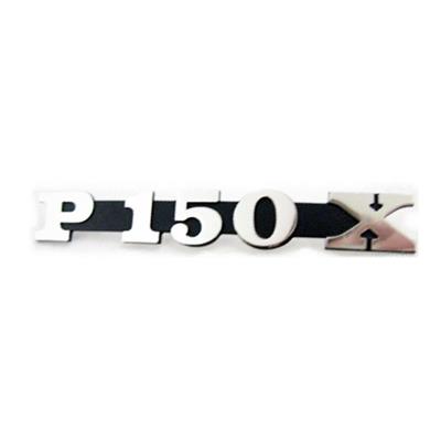 Logo côté vespa P150X