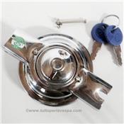 Bouchon de rservoir vespa chrome