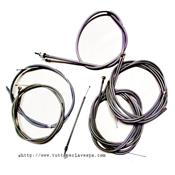 set de cable complet pour vespa 50-90-125/ET3