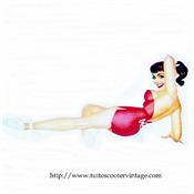 stickers pin up allonge