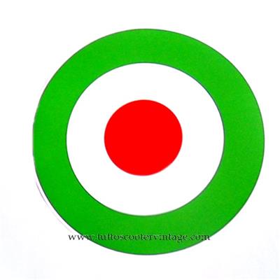 Stickers vespa Lambretta Cible Italia Vert