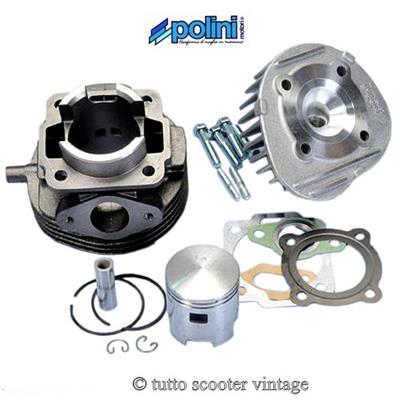 Kit Cylindre POLINI 102 CC vespa 50 Spécial,50 PK,50 PK XL