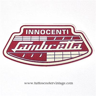 Stickers Innocenti Lambretta vieux rose-Beige