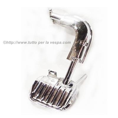 Pot d'échappement chrome 50 Spécial et vespa 50 L